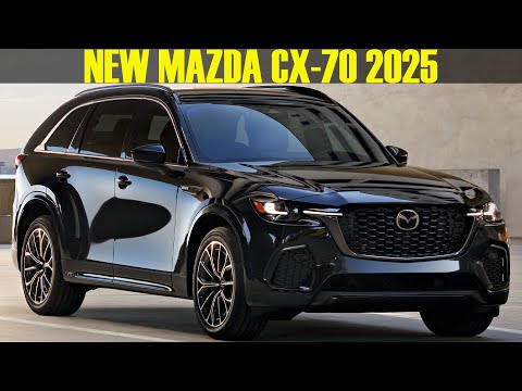 2025 New Model Mazda CX-70 - Better than BMW X5?!