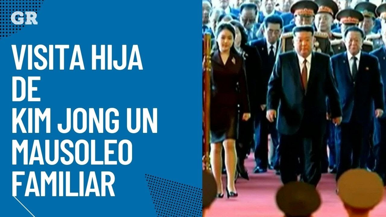 Visita hija de Kim Jong Un mausoleo familiar; desata rumores
