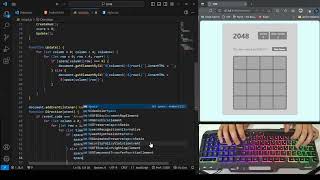 How to Make a game 2048 Using HTML, CSS & JavaScript. (Part 2)