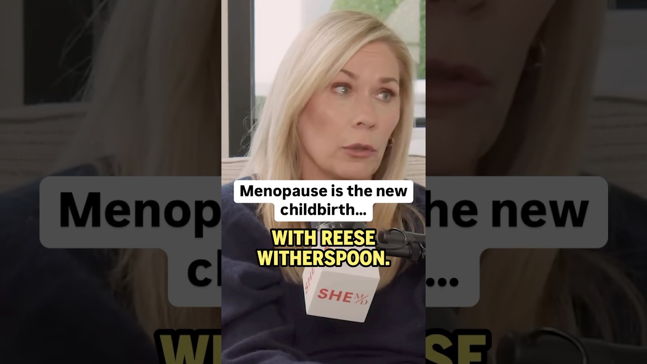 If 50 is the new 30 then menopause is the new childbirth!! 😜