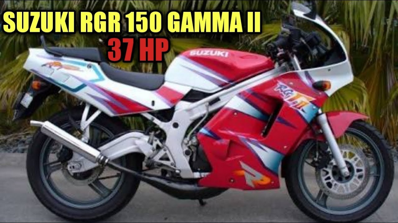 SUZUKI RGR 150 GAMMA II SPORT 37 HP YouTube