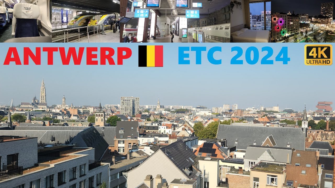 Eurostar Excursion to Antwerp | 4K | DAYTRIP VLOGS