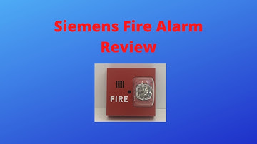 Siemens Umhu-Mcs Review #FireAlarmFriday