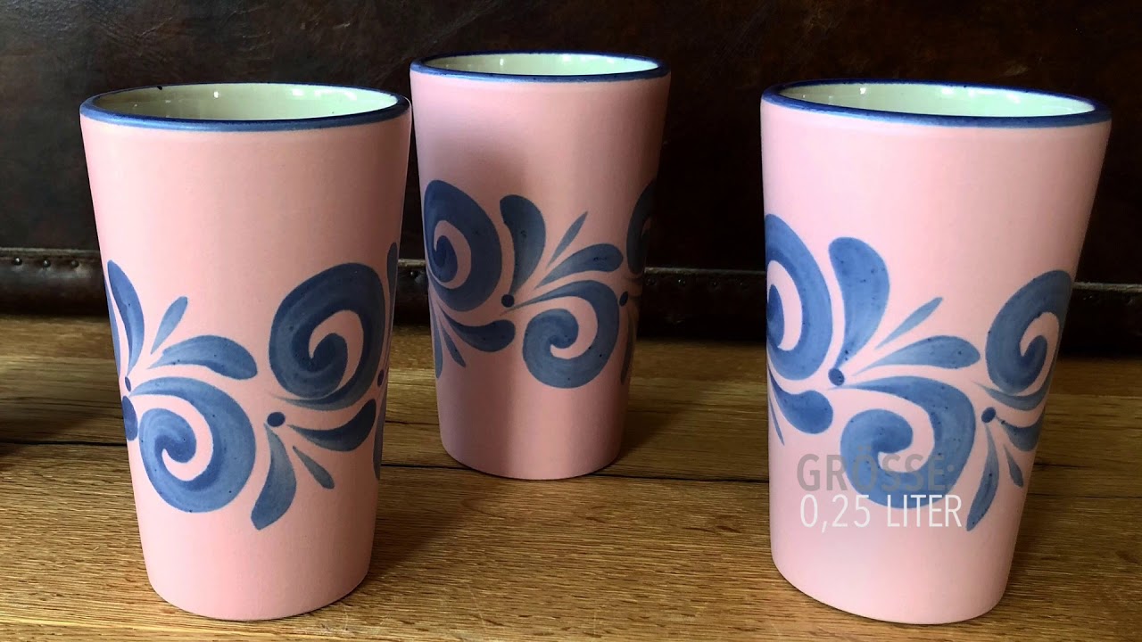 ROSA DIVA BECHER - Bembel und Rumtopf Collection in rosa - www.Bembeltown.de 