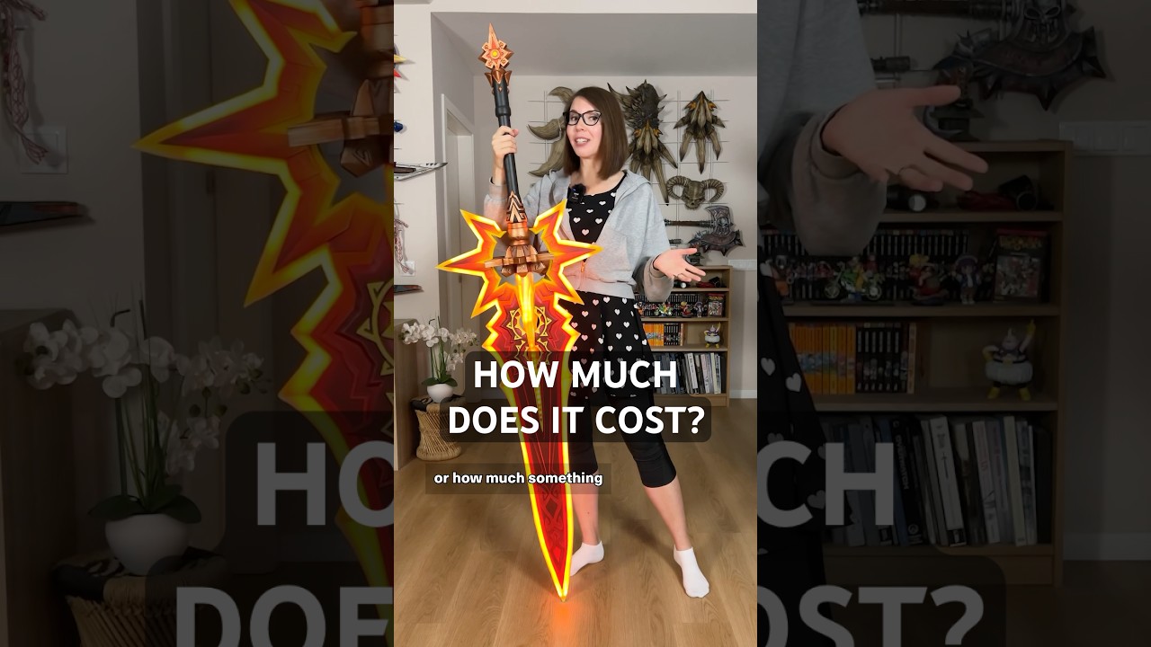 What it costs to build a 300 LED sword!