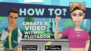 Let's create our first Plotagon video! screenshot 5