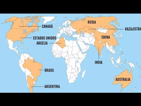 Cuál es el cuarto país más grande del mundo