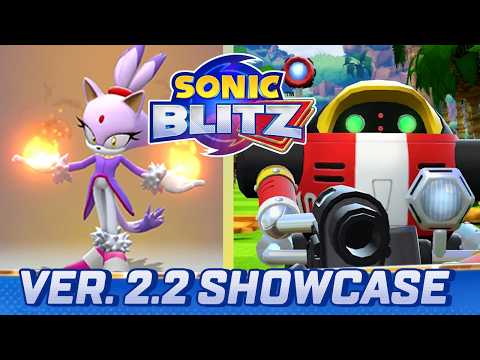 SONIC BLITZ: Version 2.2 Showcase - EP. 05: Blaze the Cat, E-102 Gamma & Green Hill Act 3