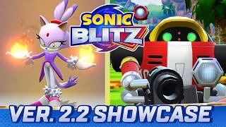 SONIC BLITZ: Version 2.2 Showcase - EP. 05: Blaze the Cat, E-102 Gamma & Green Hill Act 3