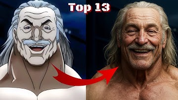 Baki Top 15 Strongest Characters in Real Life  | AI Live Action #baki