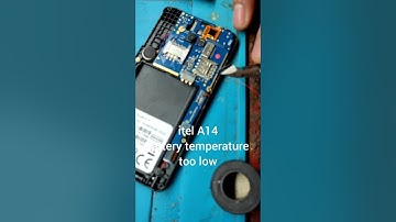 Itel A14 Battery temperature too low 💯 solved