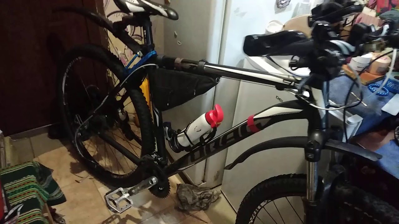 Одна из причин по которой проскакивает цепь на велосипеде. - YouTube