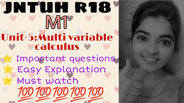 #m1  #jntuh #r18 #multivariablecalculus  #important #questions #with #answers #maths1 🤗💯👍