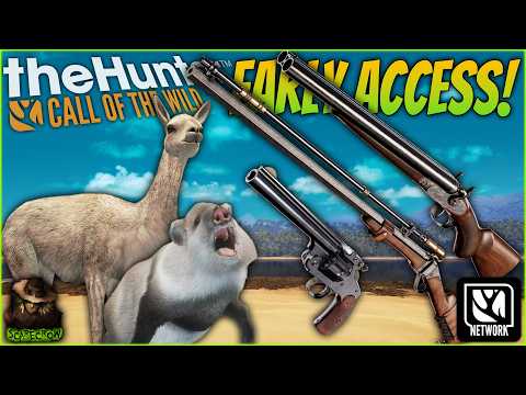 FIRST LOOK At The New Old West Weapon Pack Delivers Double Leucistics! Call of the wild EARLY ACCESS