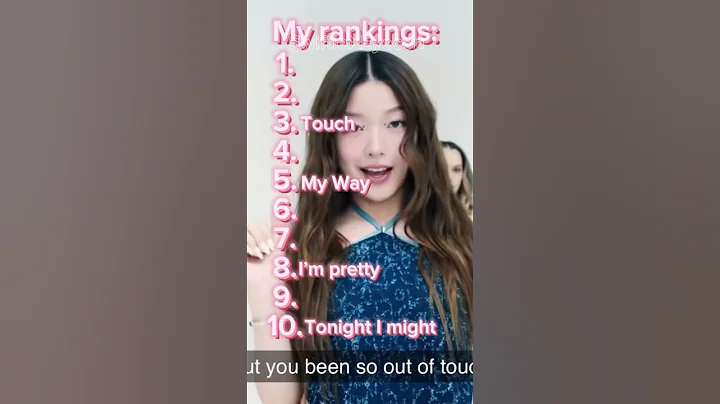 Ranking songs  #katseye #megan #manon #sophia #yoonchae #daniela #lara #fyp #viralshort