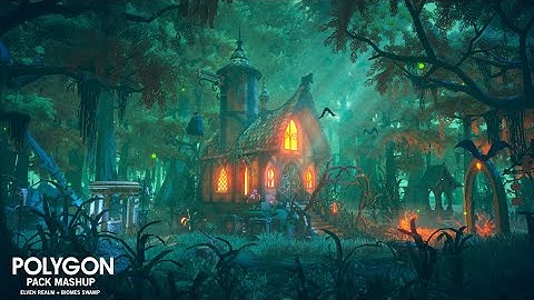 NEW RELEASE! POLYGON - Elven Realm pack mash-up