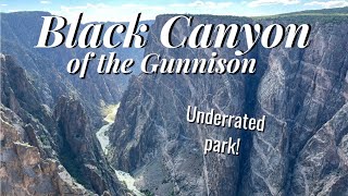 Black Canyon of the Gunnison National Park  Cimarron Canyon Steam Train