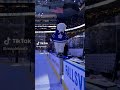 Carlton the bear does the gritty shorts torontomapleleafs