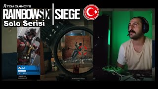 GÜZEL BAŞLADIK  Rainbow Six Siege  PS5 120hz  SOLO Serisi  TÜRKÇE