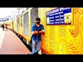 AGARTALA TEJAS RAJDHANI EXPRESS| 1st AC Coupe train  journey / travel india with rishi