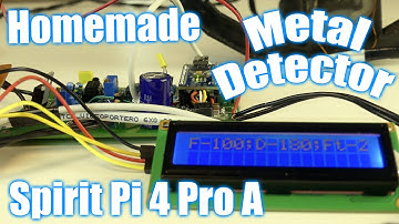DIY ARDUINO METAL DETECTOR Spirit Pi 4 Pro A with LCD Screen/ Part 2