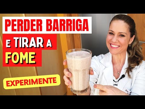 Vitamina para PERDER BARRIGA Rápido - Tira a Fome, ajuda a Emagrecer, Deliciosa, Saudável e Low Carb