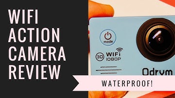 ODrvm Wifi Action Camera Review And Demo