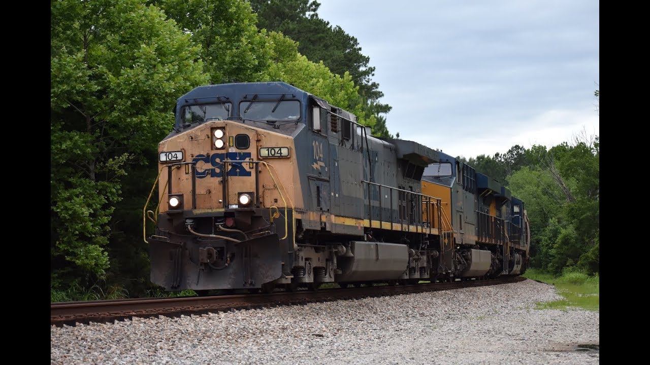 Monster Grain Train & Freight - Rivanna Subdivision 6-21-18