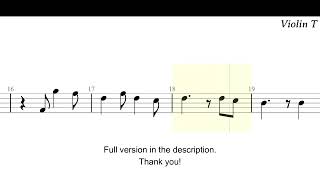 Until I Found You Violin Sheet