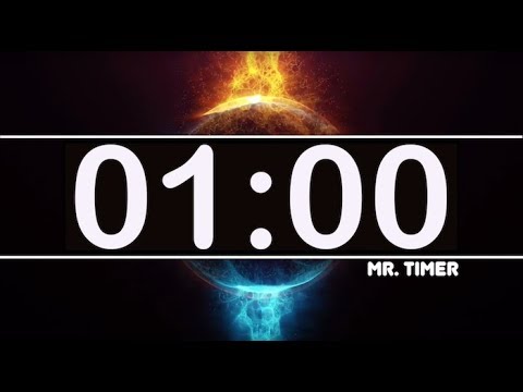 1-minute-timer-with-epic-music!-60-second-countdown-clock-timer-hd!