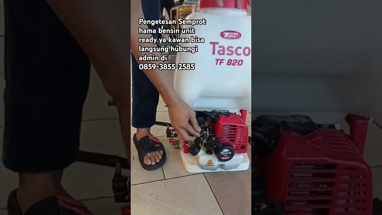 Mesin semprot hama / power sprayer tasco bensin