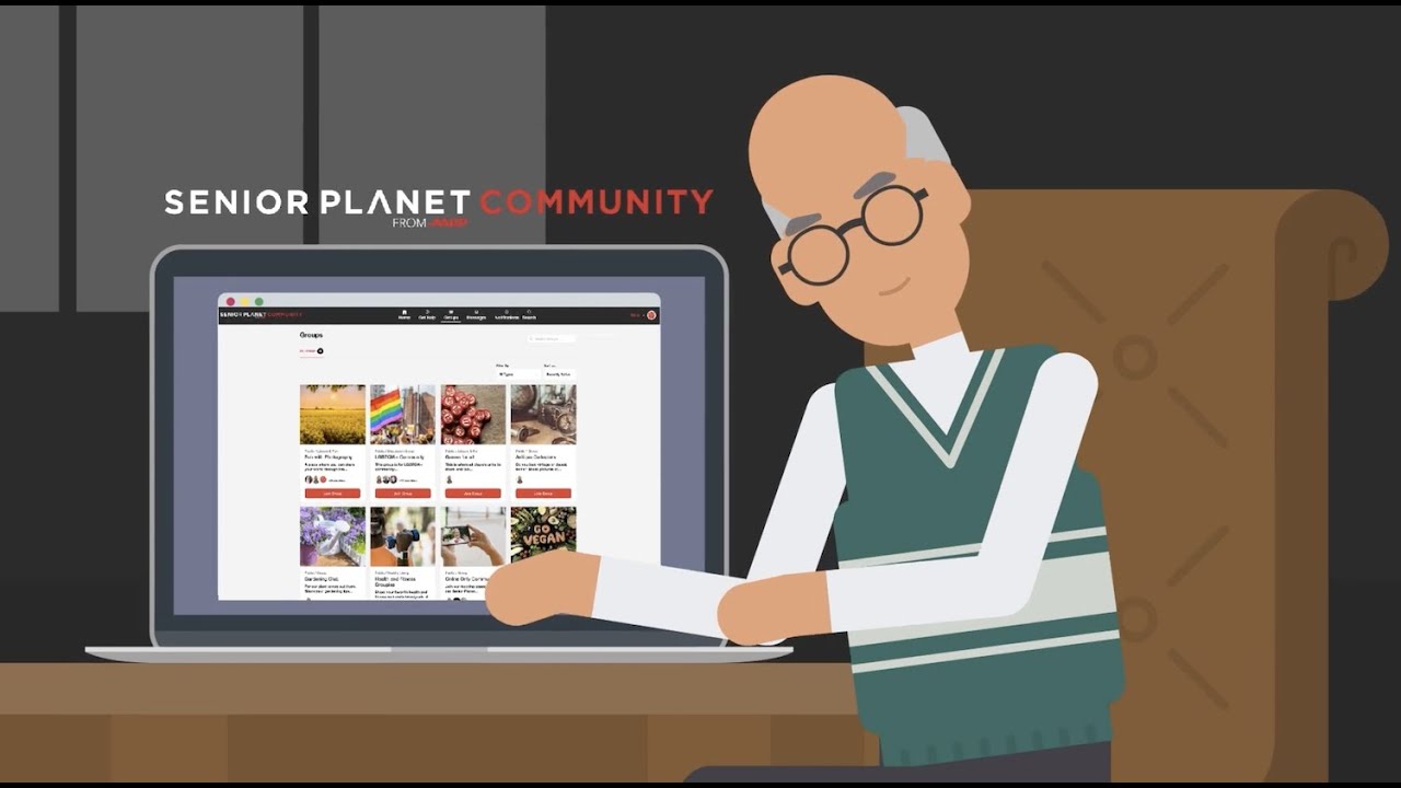 Meet and Make Friends Online - Senior Planet from AARP