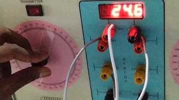 Synchro Transmitter Experiment