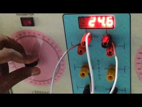 Synchro Transmitter Experiment