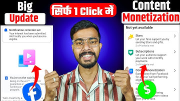 🔥Facebook Waiting List Biggest Update Content monetization Tools | Biggest Update Monetization Tools