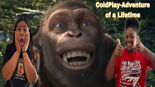 THESE MONKEY'S HAVE MOVES!! COLDPLAY-ADVENTURE OF A LIFETIME (REACTION)
