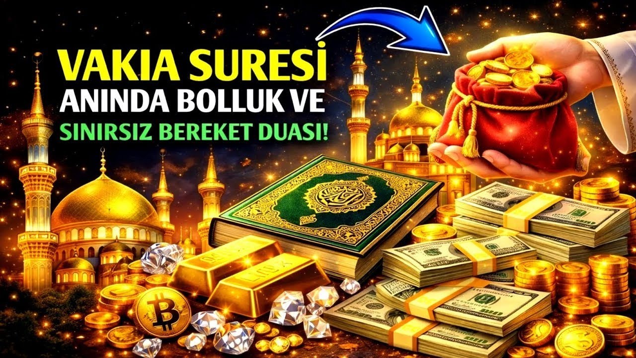 Vakıa Suresi: Bir Okuyuşla Bereket Kapılarını Açan İlahi Güç ve Sağanak Gibi Yağan Rızık Ayetleri
