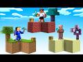 Surviving Biome Skyblock in Minecraft..
