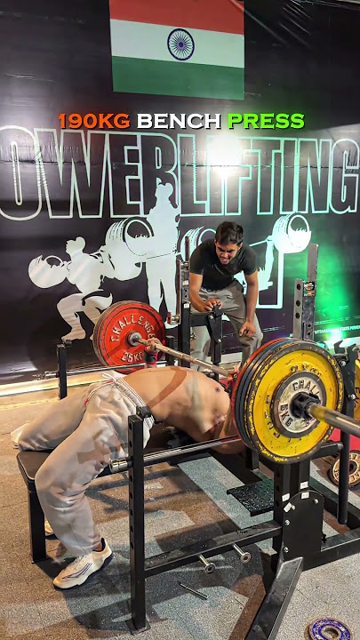 190 KG BENCH PRESS - SINGHA