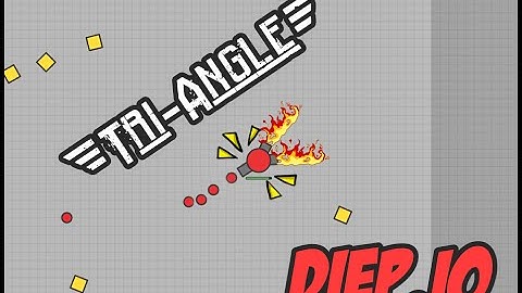 Diep.io - Tri-Angle GAMEPLAY (The Fastest TANK)