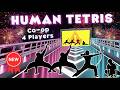 HUMAN TETRIS | Immersive Interactive Warm Up | CO-OP 4 Players | THE NEXT PART | Viral Challenge #2