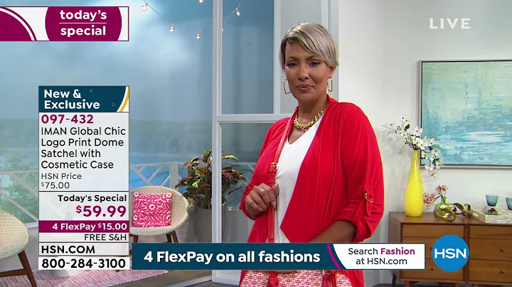 HSN | IMAN Global Chic Fashions 04.18.2021 - 05 PM