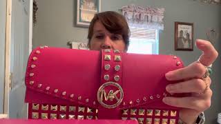 Michael Kors Greenwich crossbody what fits