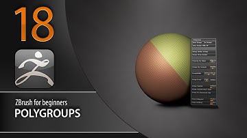 ZBrush for beginners_#18 | Polygroups