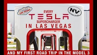 Every Tesla Supercharger in Las Vegas