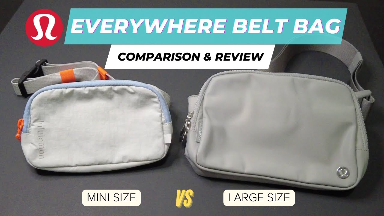 lululemon Everywhere Belt Bag Large 2L Review (2 Weeks of Use