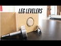 How To Make Furniture Level // Woodworking Tips