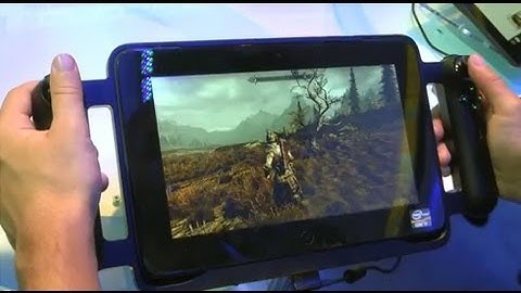 Play Skyrim on a Tablet!