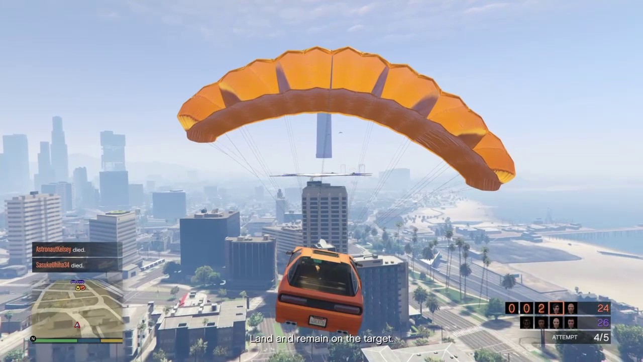 GTA 5 Online Funny Moments: Car Darts - YouTube