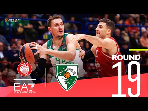 Zalgiris completes a perfect Italian Tour! | Round 19, Highlights | Turkish Airlines EuroLeague